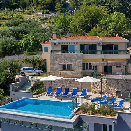 Villa Makar,Heated Pool,Gym,Grill,Seaview Μακάρσκα Εξωτερικό φωτογραφία
