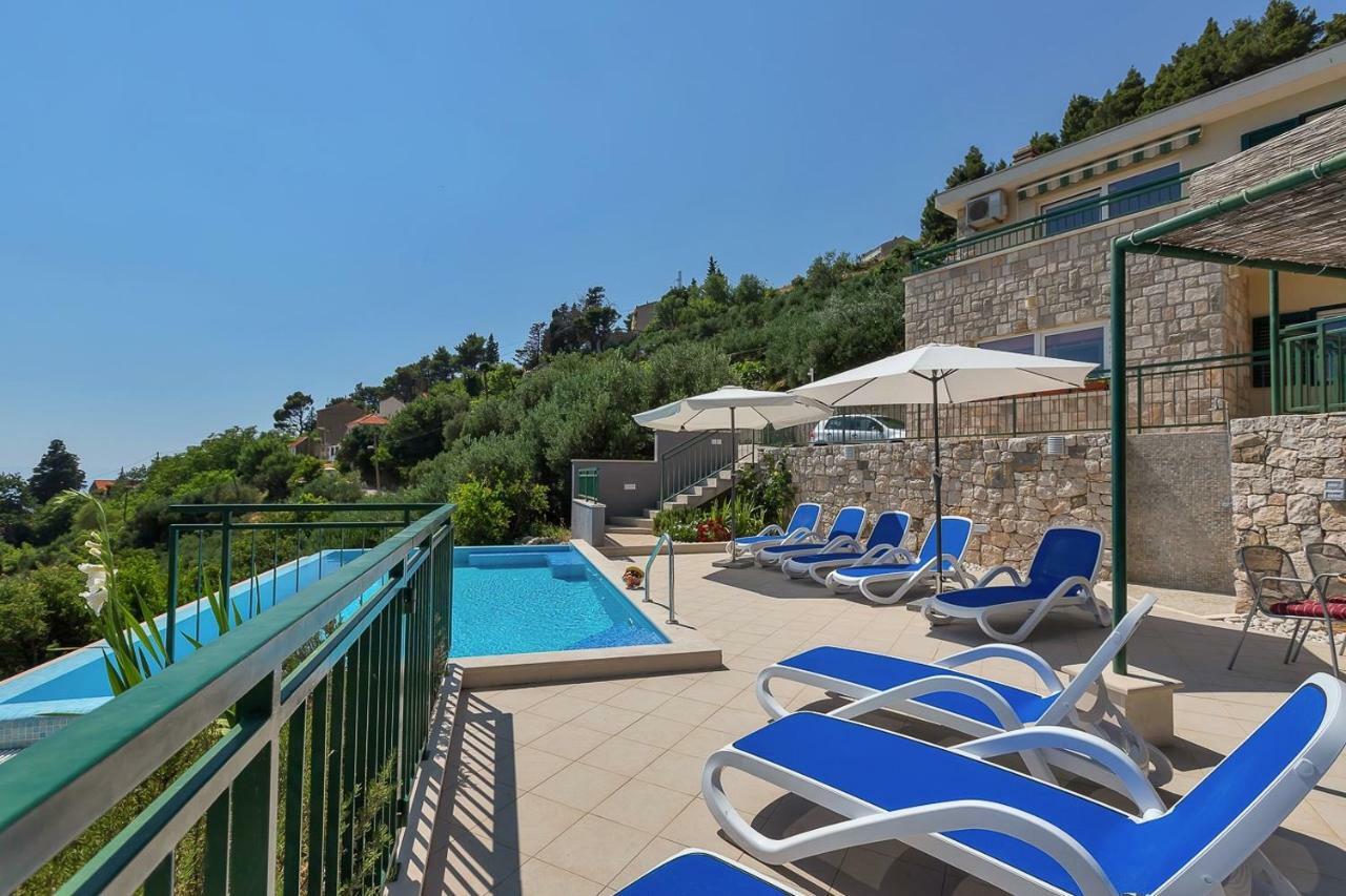 Villa Makar,Heated Pool,Gym,Grill,Seaview Μακάρσκα Εξωτερικό φωτογραφία
