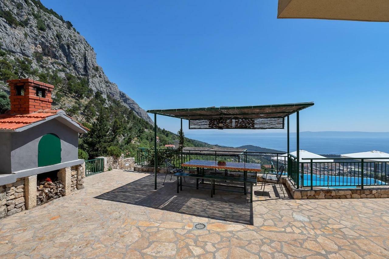 Villa Makar,Heated Pool,Gym,Grill,Seaview Μακάρσκα Εξωτερικό φωτογραφία