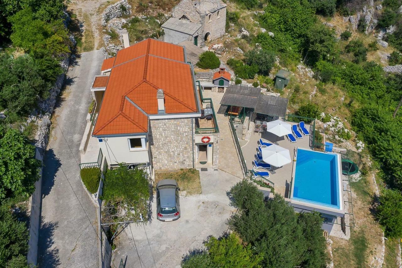 Villa Makar,Heated Pool,Gym,Grill,Seaview Μακάρσκα Εξωτερικό φωτογραφία