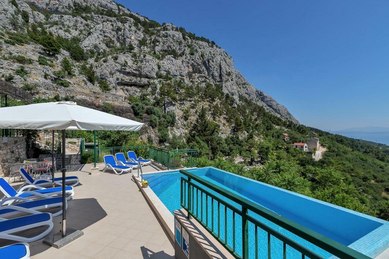 Villa Makar,Heated Pool,Gym,Grill,Seaview Μακάρσκα Εξωτερικό φωτογραφία