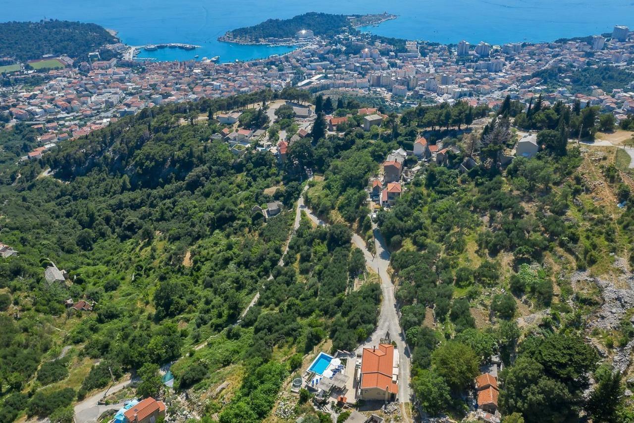Villa Makar,Heated Pool,Gym,Grill,Seaview Μακάρσκα Εξωτερικό φωτογραφία